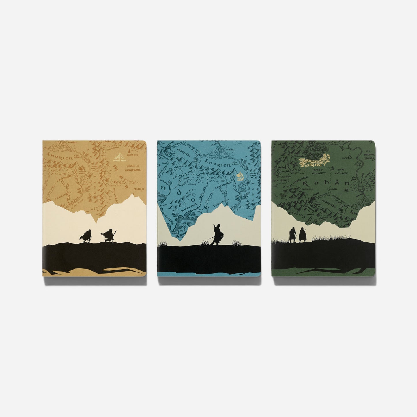 Moleskine x LotR Cahier XL Ruled Journal Set of 3