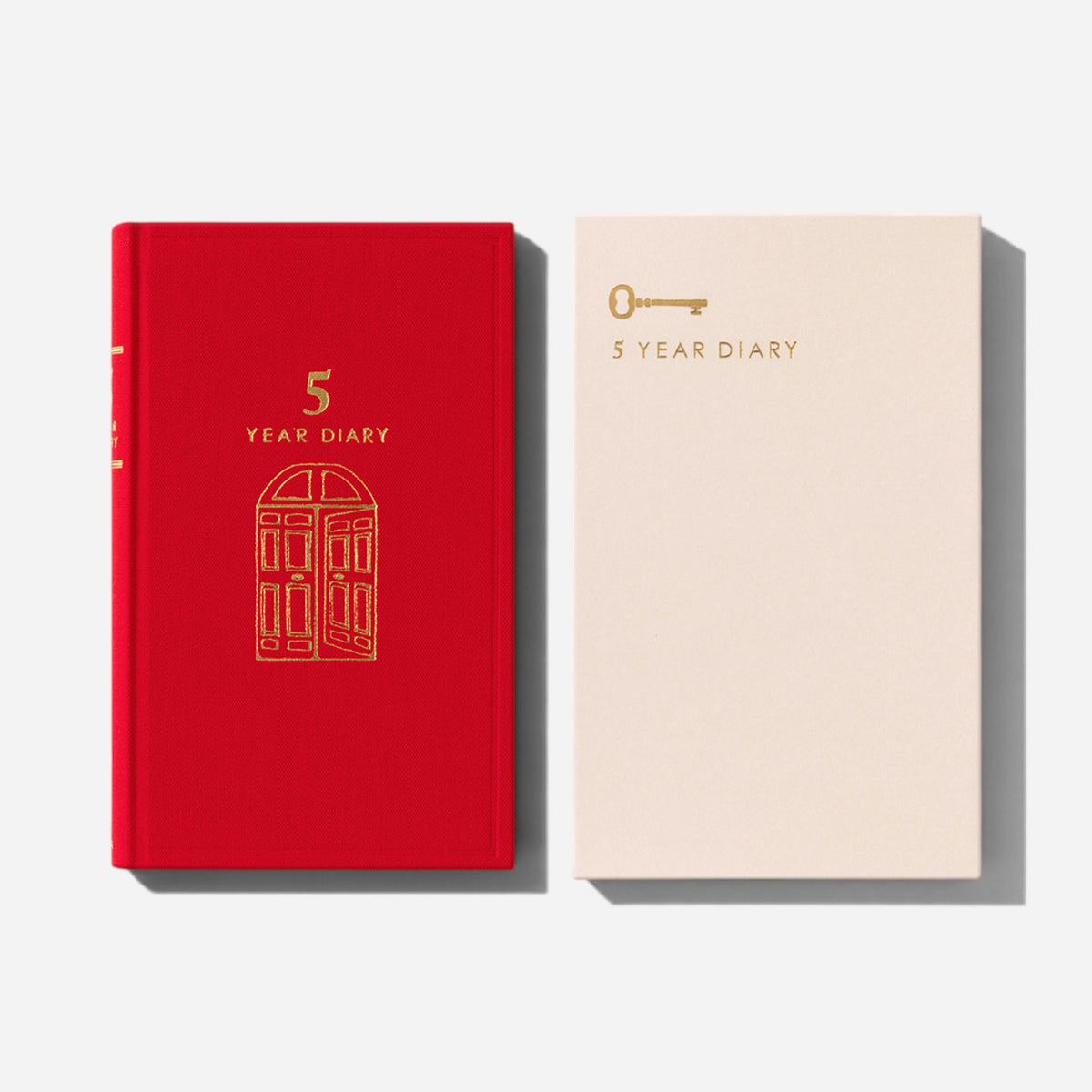 Midori® 5-Year Diary Hardback Gold Motif Gate