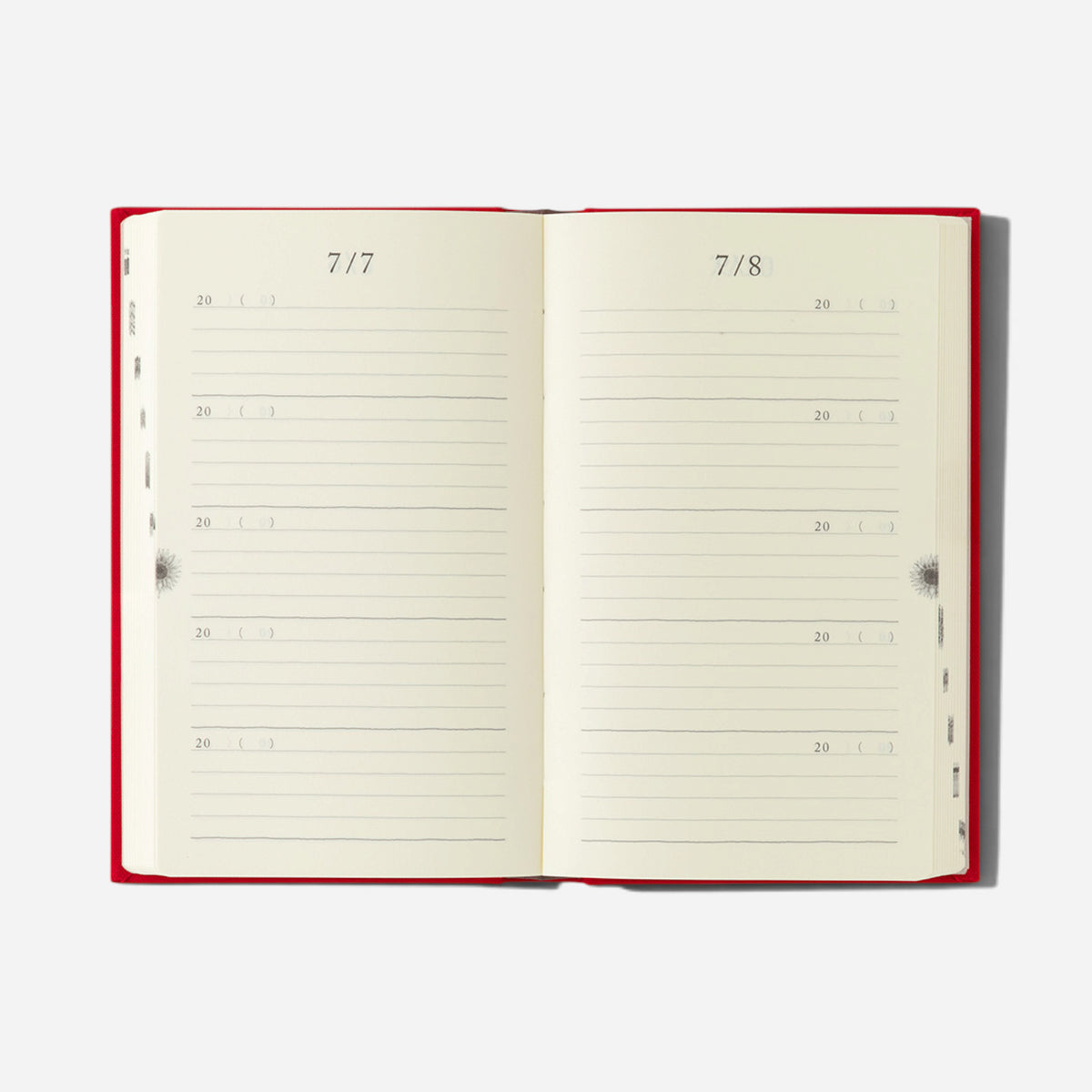 Midori® 5-Year Diary Hardback Gold Motif Gate