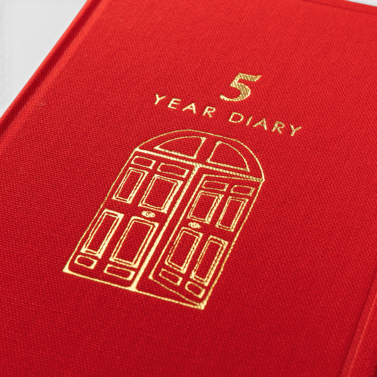 Midori® 5-Year Diary Hardback Gold Motif Gate