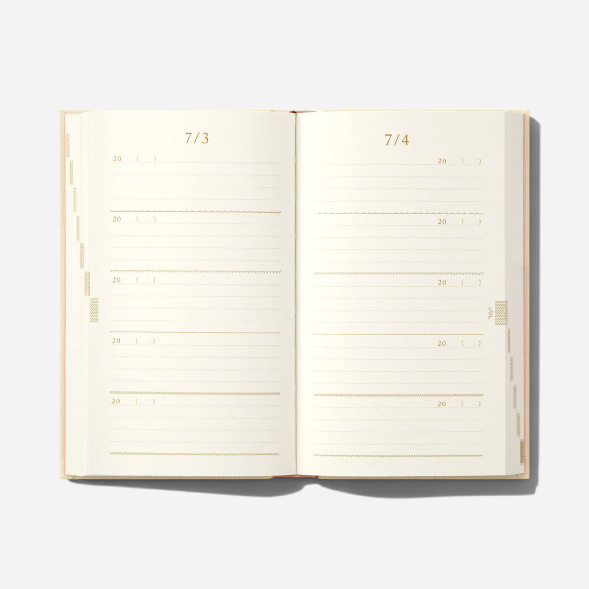 Midori® 5-Year Diary with Embroidered Cover