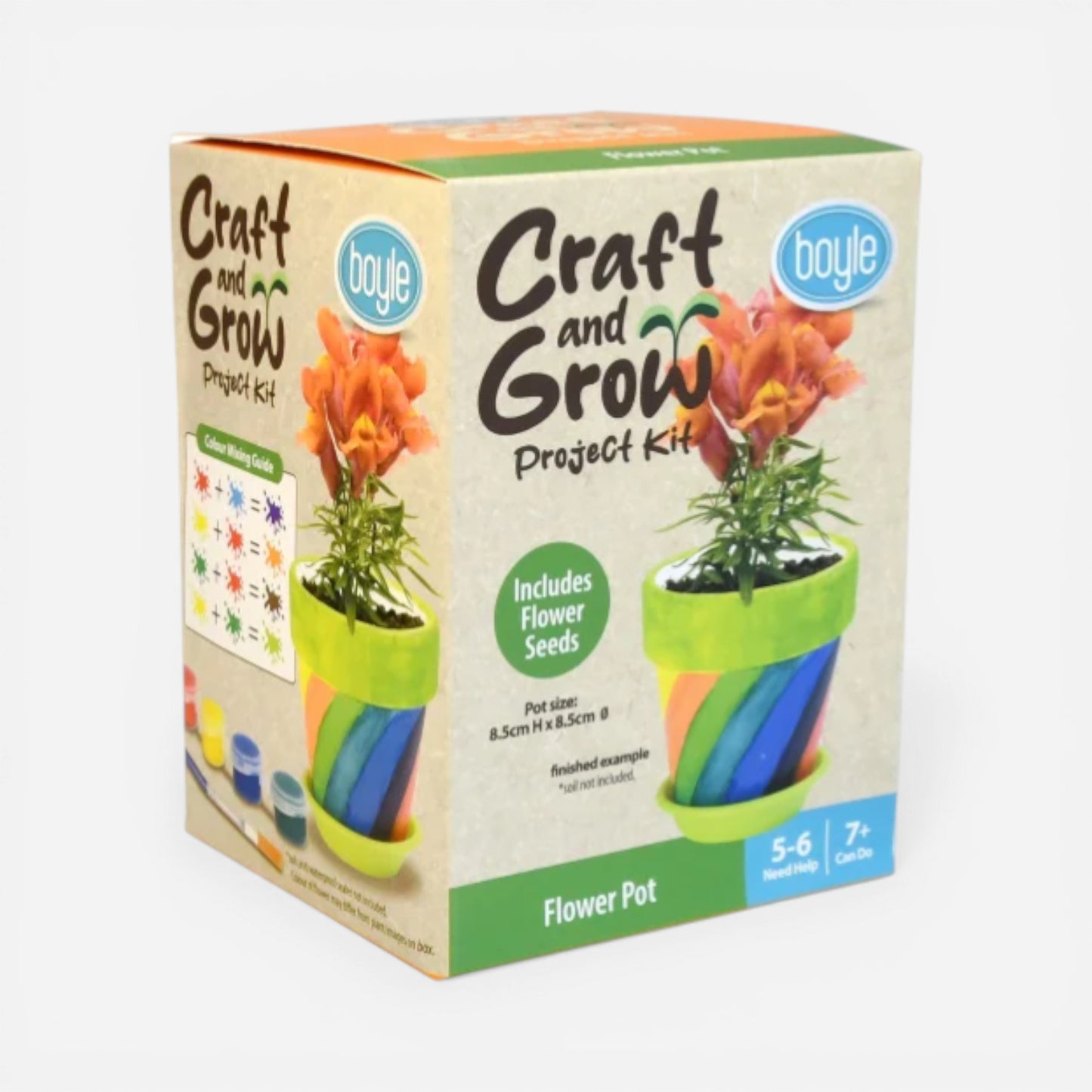 Boyle Craft & Grow Project Flower Pot