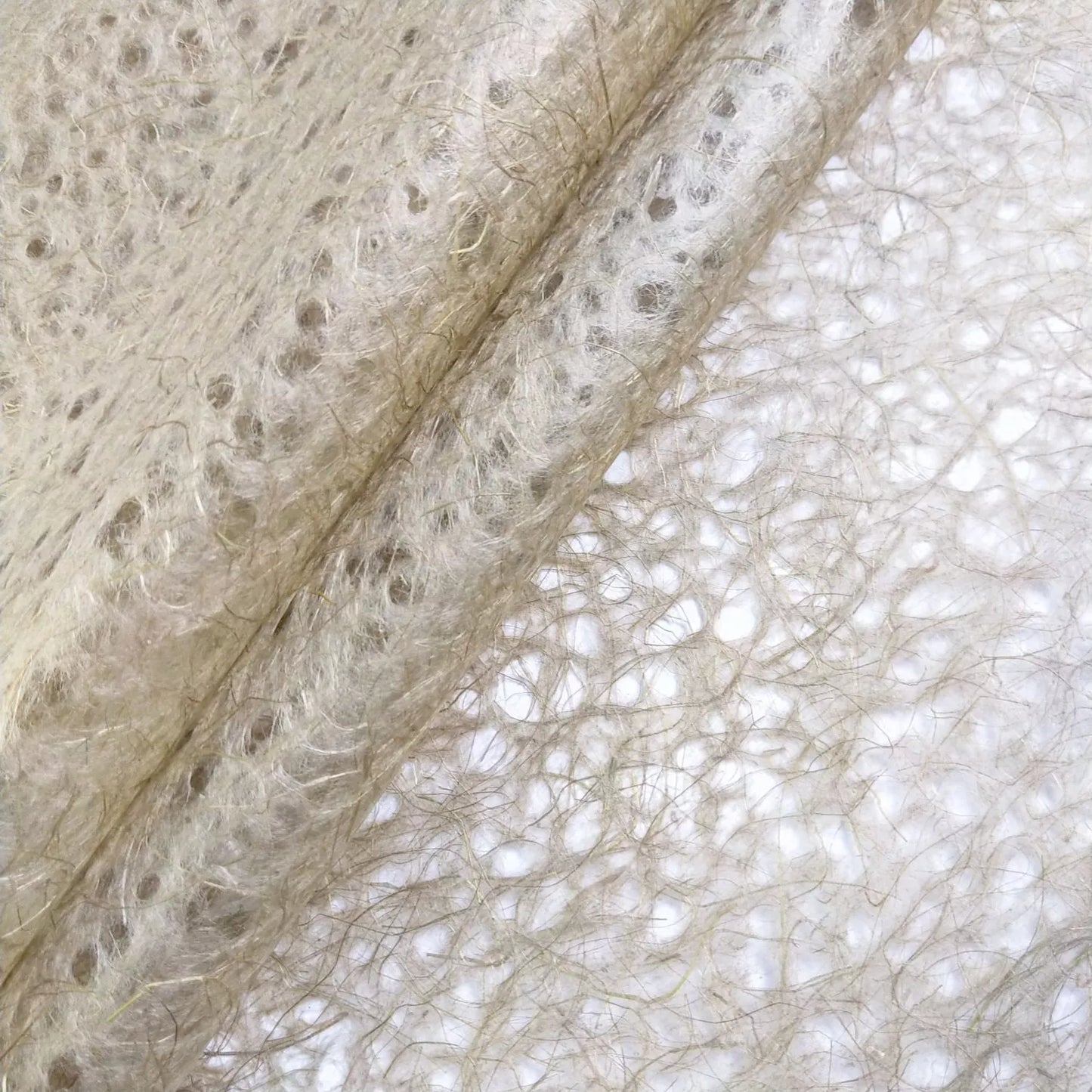 Kozo Studio Asarakusui Lace Paper BROWN