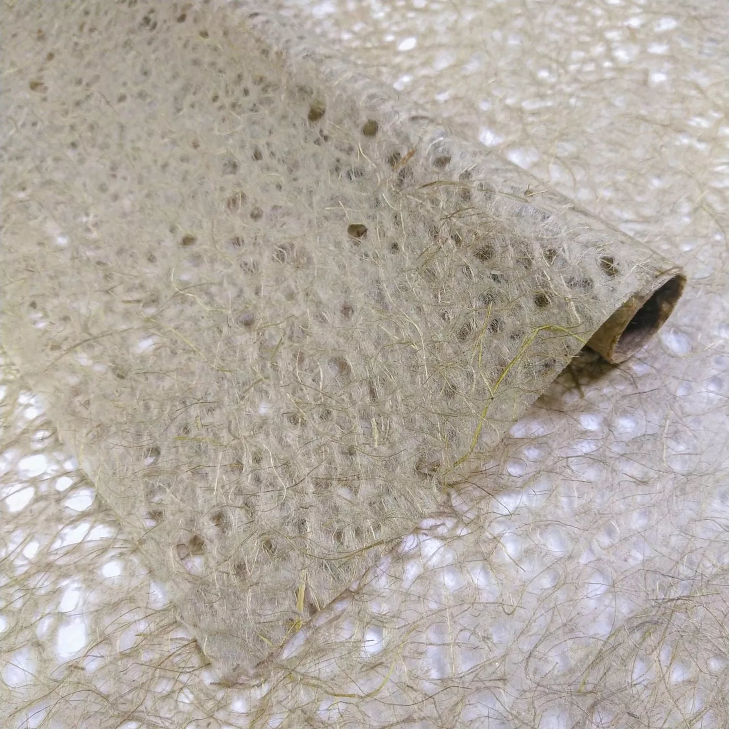 Kozo Studio Asarakusui Lace Paper BROWN