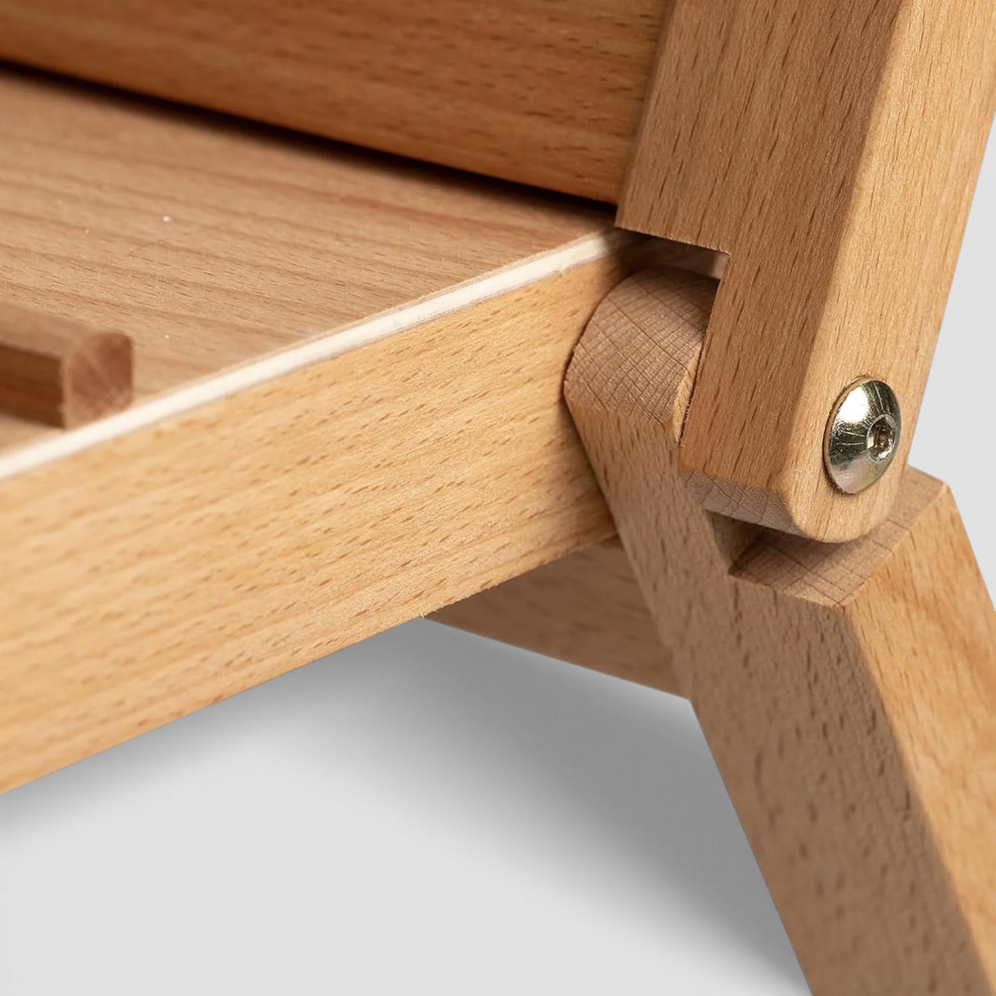 MEEDEN Large Foldable Wooden Art Rack