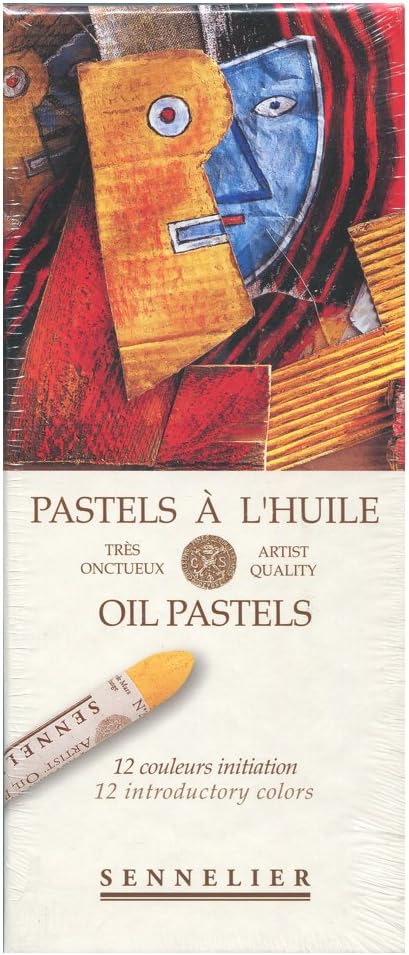 Sennelier Solid Oil Pastels 12 Introductory Colours