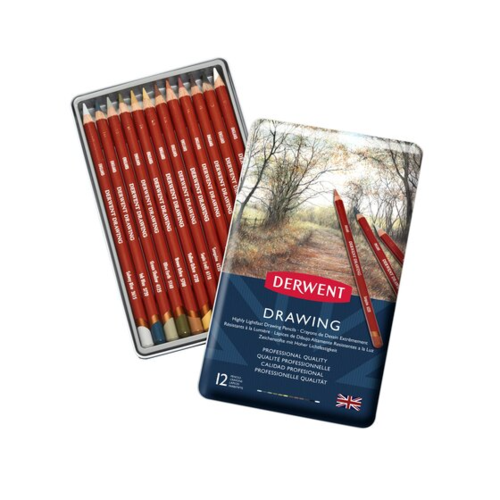 Derwent DRAWING Pencil Tin Sets