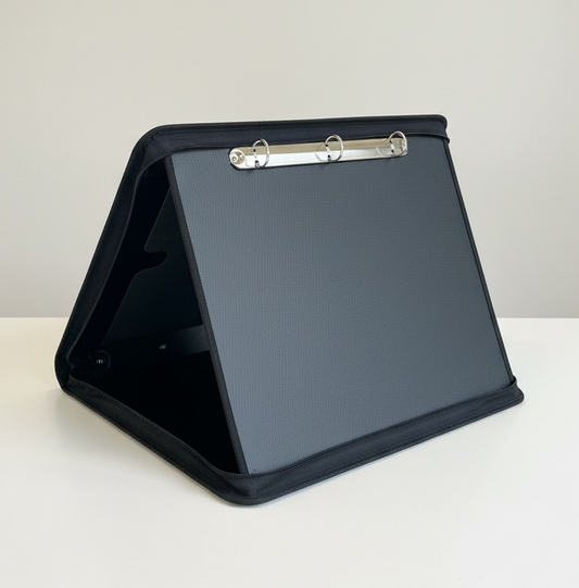 Filex Black Presentation Portfolio w/ 20 Sleeves