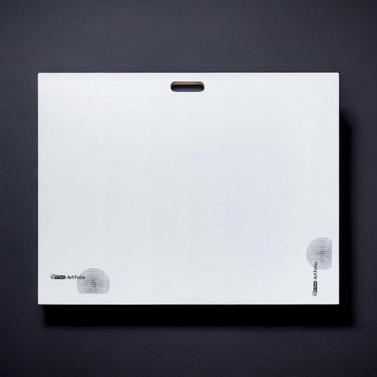 Artworx Artfolio White Rigid Cardboard Folder