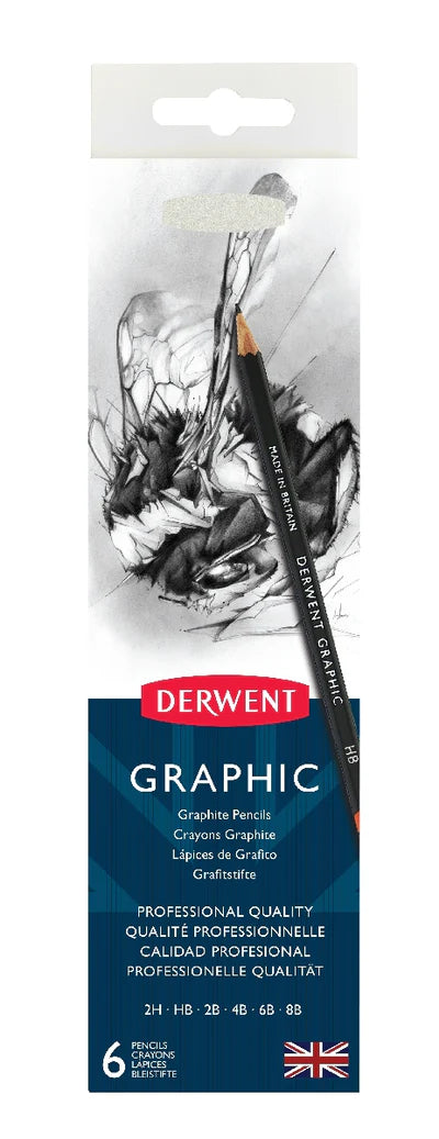 Derwent GRAPHIC Pencil Tin Sets