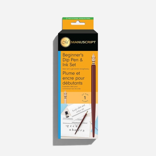 Manuscript Beginner's Dip Pen & Ink Set