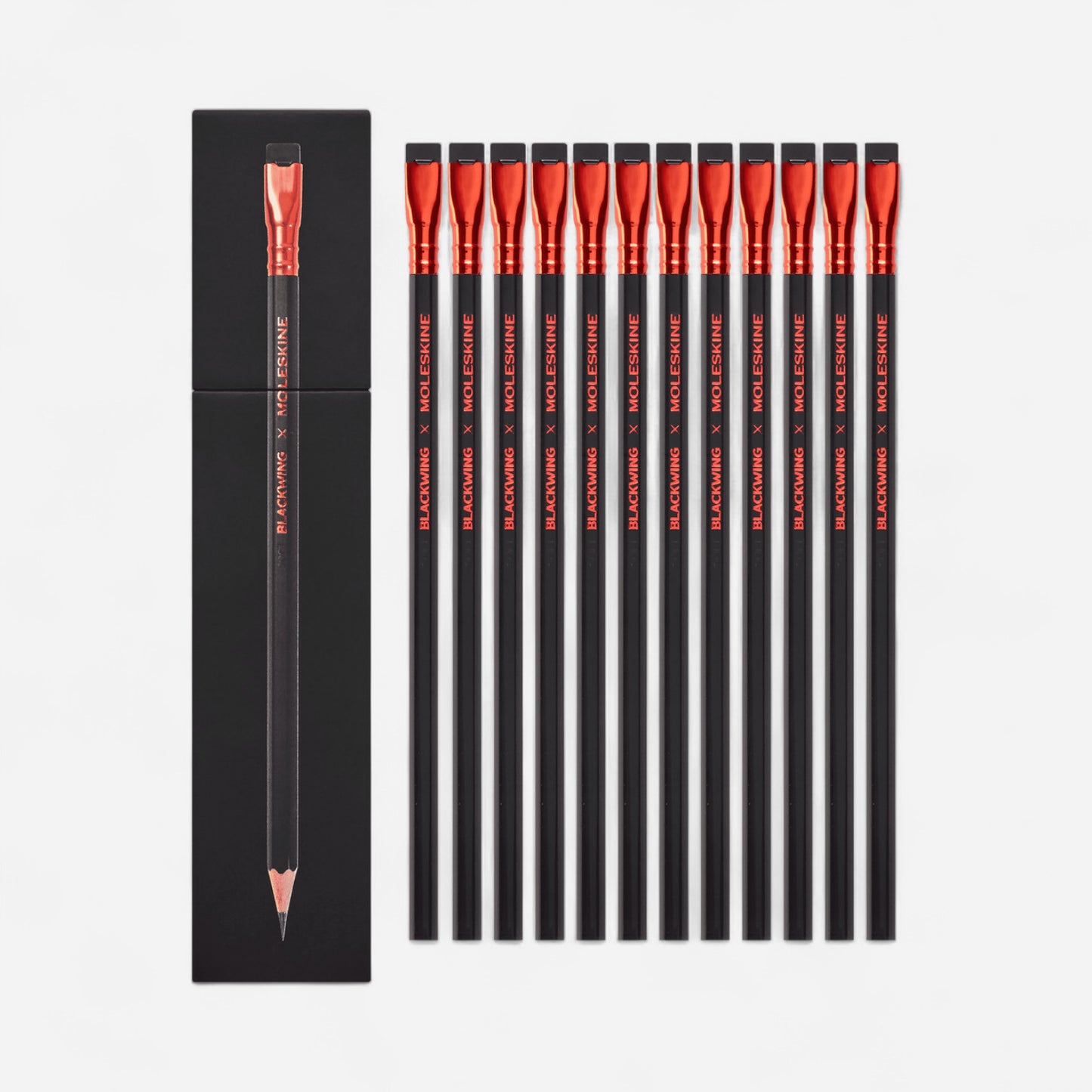 Blackwing X Moleskin Box Set of 12 Pencils - Soft Graphite