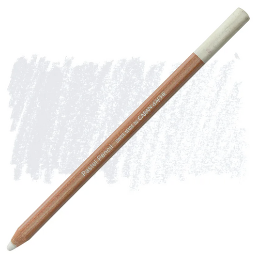 Caran D'Ache Pastel Pencil - White