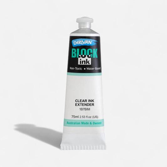 Derivan Block Printing Clear Ink Extender 75ml