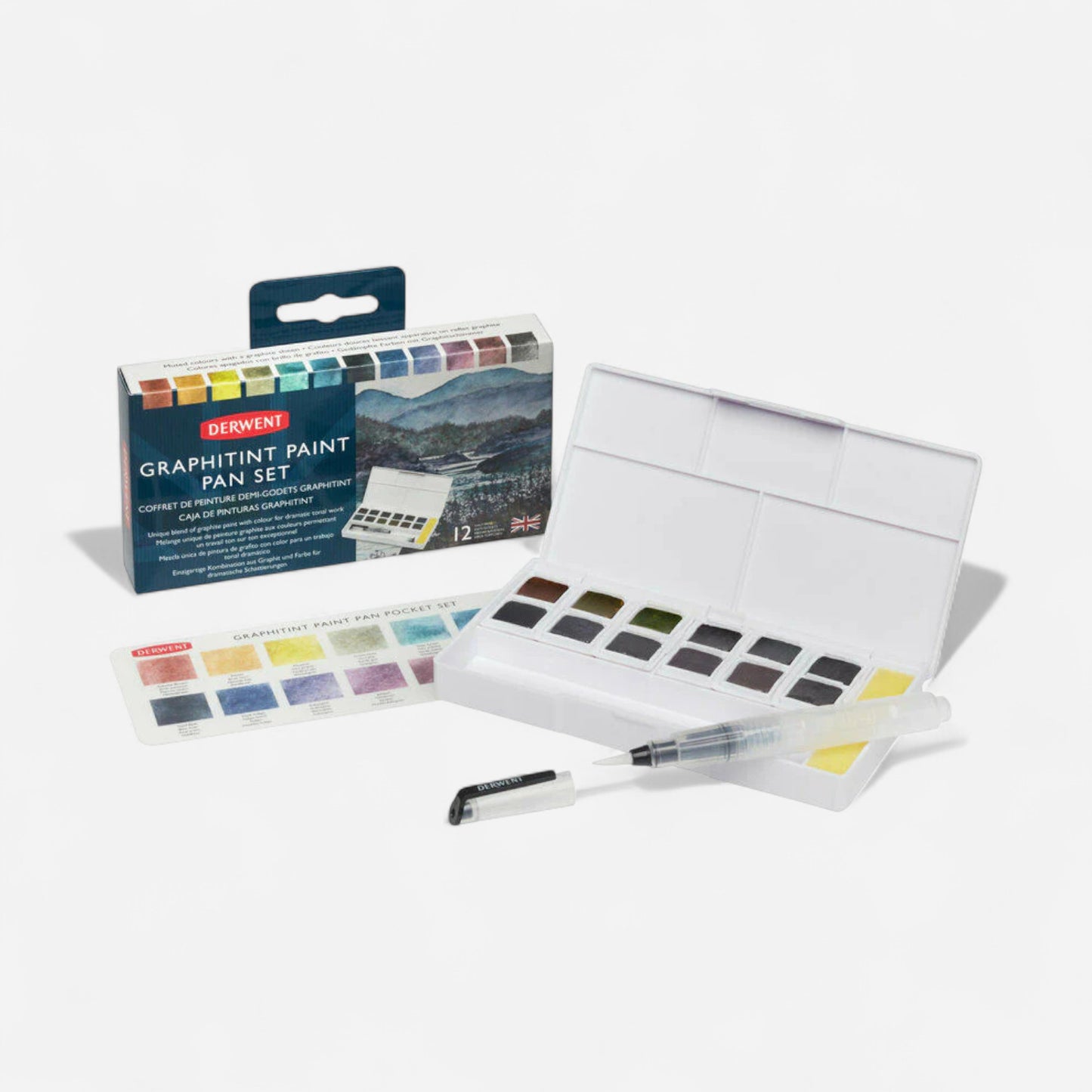 Derwent Graphitint Paint Pans