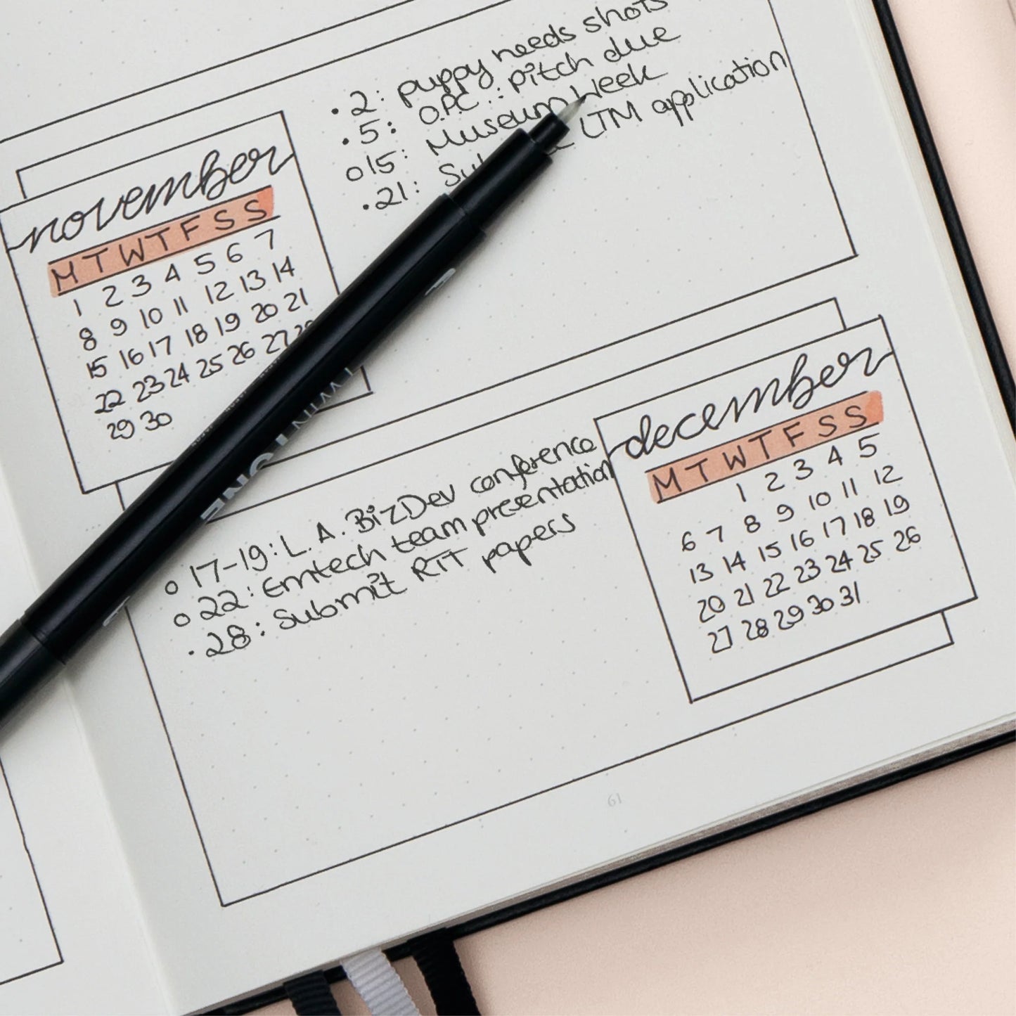 Leuchtturm1917 X Bullet Journal® Edition 2 Notebook A5