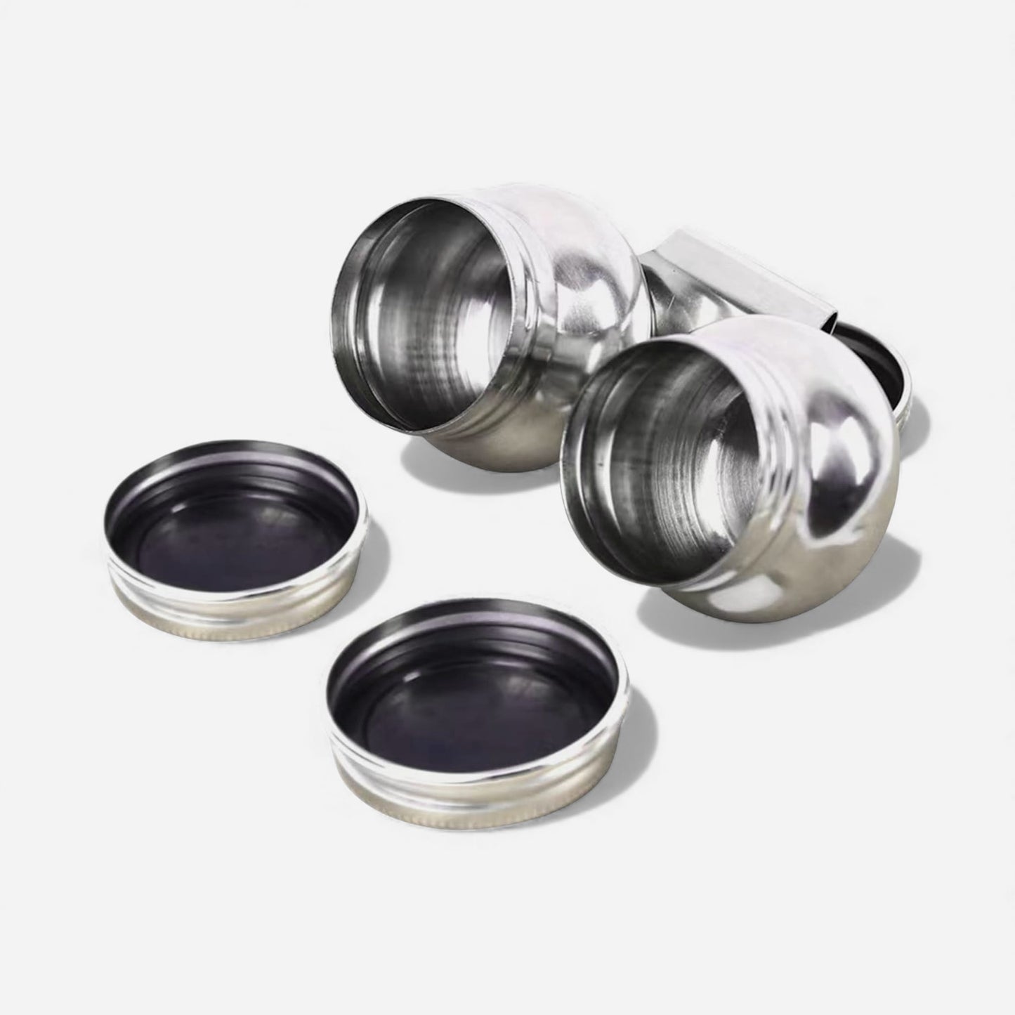 Steel Metal Water & Solvent Travel Pot with clip