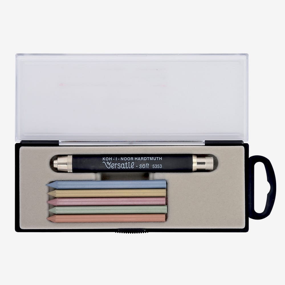 Koh-I-Noor Versatil 5353 Clutch Pencil 5.6mm and Metallic Leads