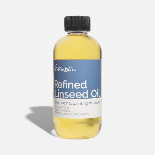 Gamblin Refined Linseed Oil