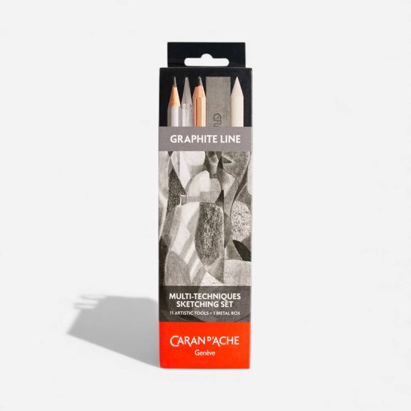 Caran d'Ache Graphite Line Sketching Set 11pce
