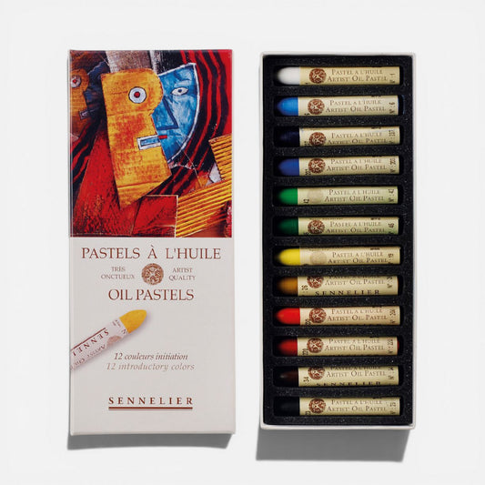 Sennelier Solid Oil Pastels 12 Introductory Colours