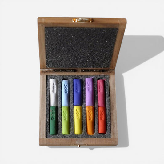 Henri Roché - Petits Roché 10pcs Wooden Box Set 'Florals'