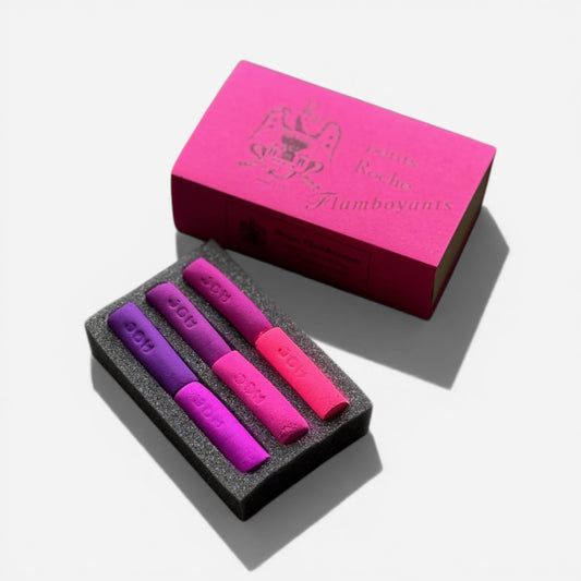 Henri Roché - Petits Roché 6 pcs set - Hot Pinks (Roses Flamboyants)