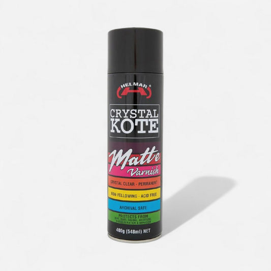 Helmar Crystal Kote Matte Varnish Spray