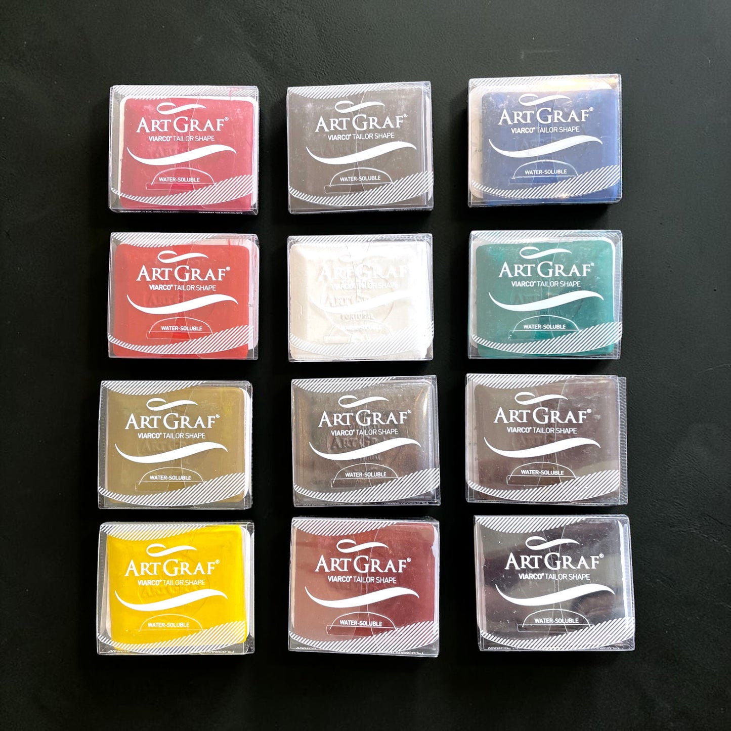 ArtGraf Tailor Shape Carbon Disc Set 12 Colours
