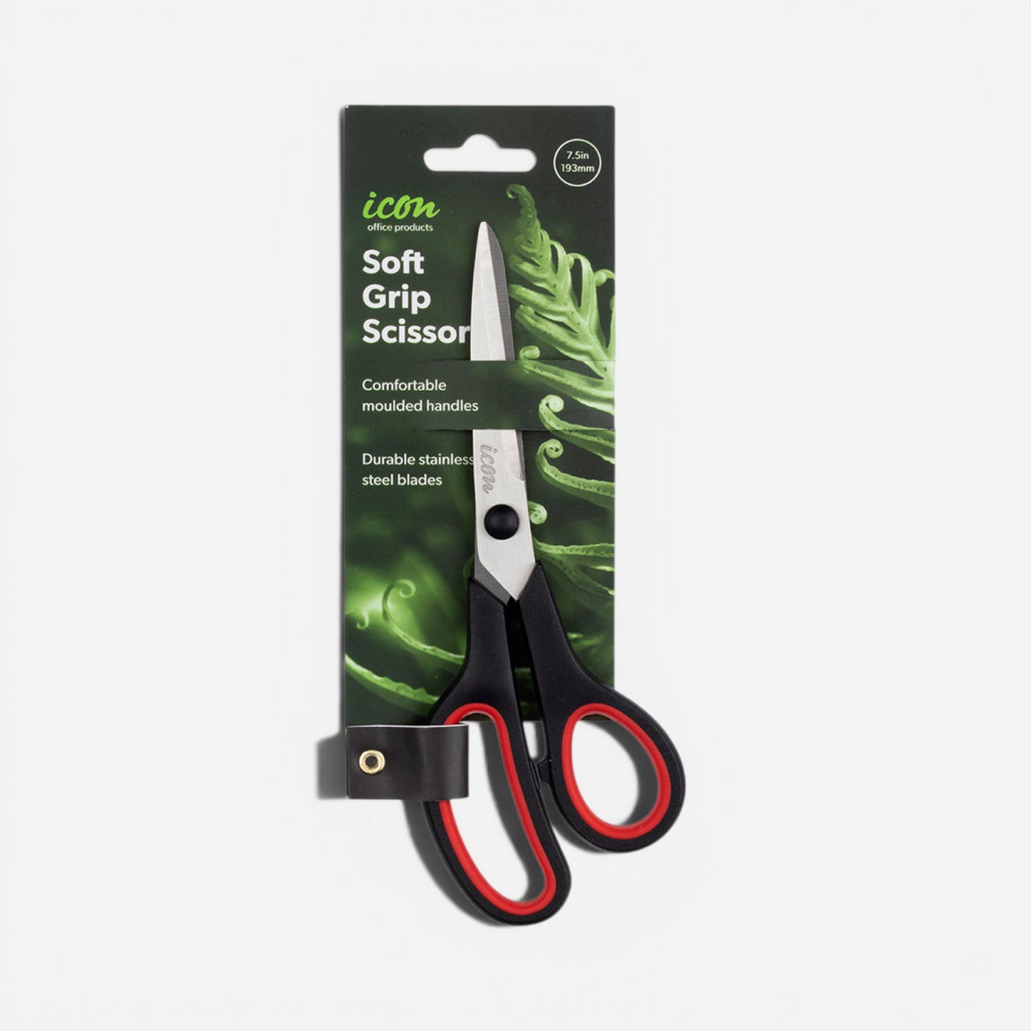 Icon Scissors Soft Grip 7.5 Inch Craft Scissors