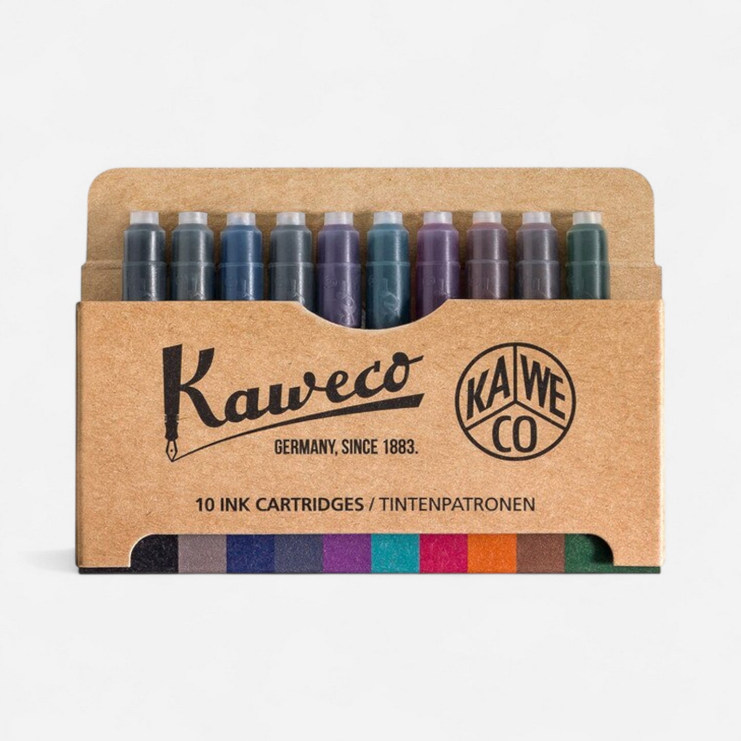 Kaweco Fountain Pen Ink Cartridges 10 Colours MIX