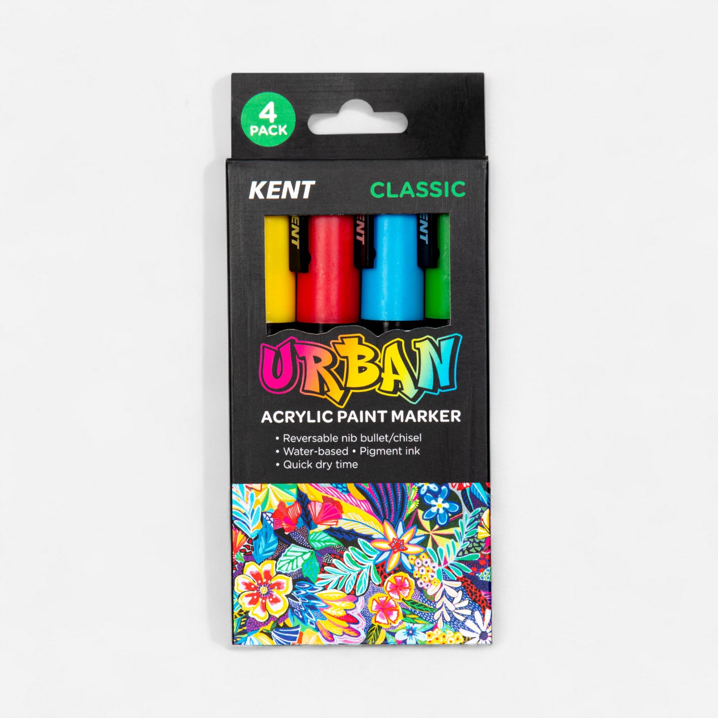 Kent Urban Acrylic Paint Marker Set 4