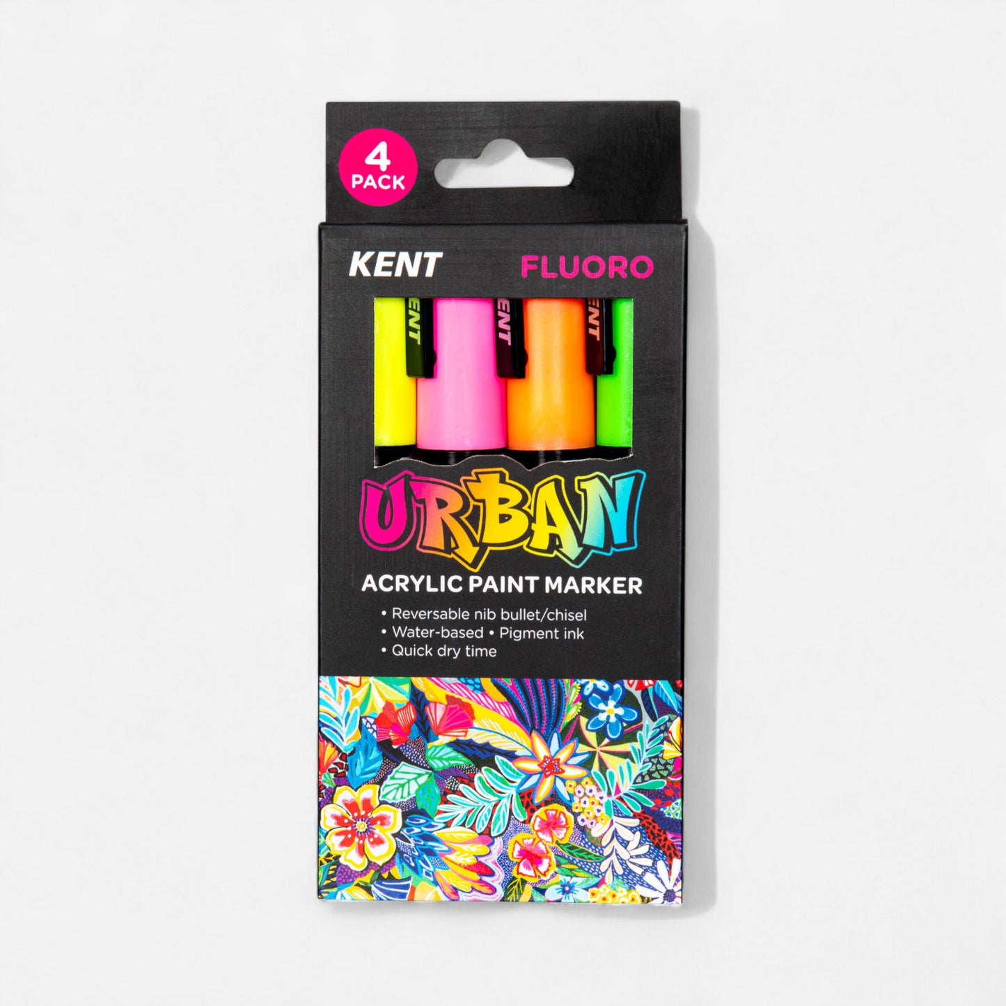 Kent Urban Acrylic Paint Marker Set 4