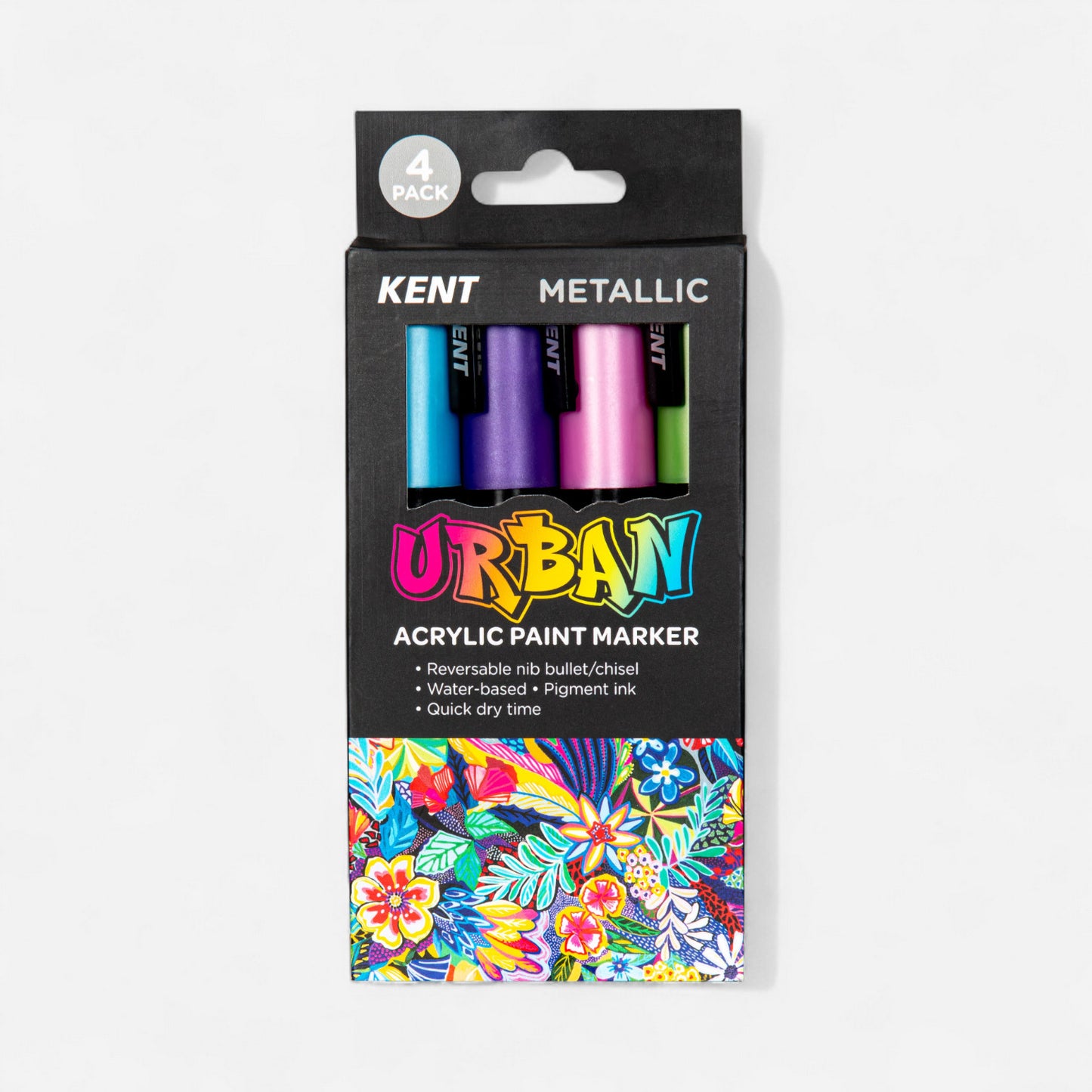 Kent Urban Acrylic Paint Marker Set 4