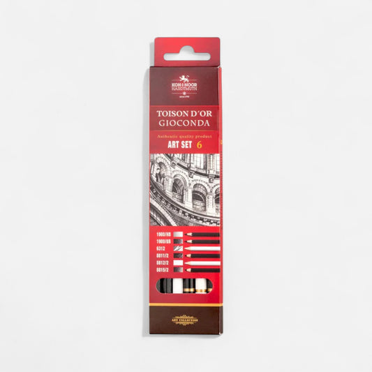 Koh-I-Noor Gioconda Art Pencil Set 6