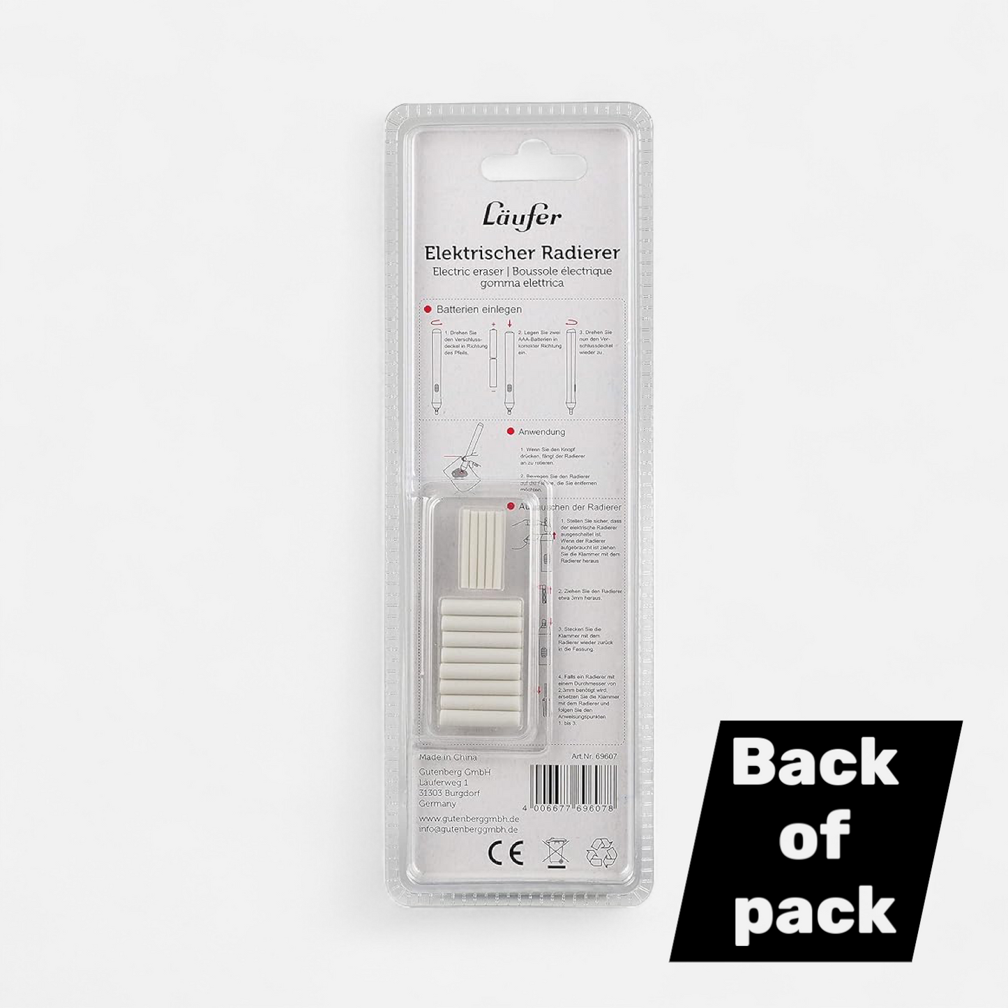 Läufer Electric Eraser