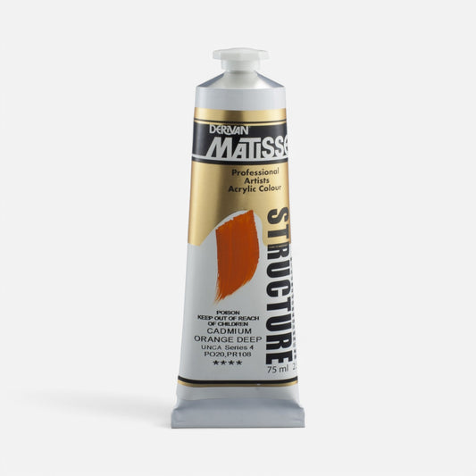 MATISSE STR 75ML Cadmium Orange Deep S4