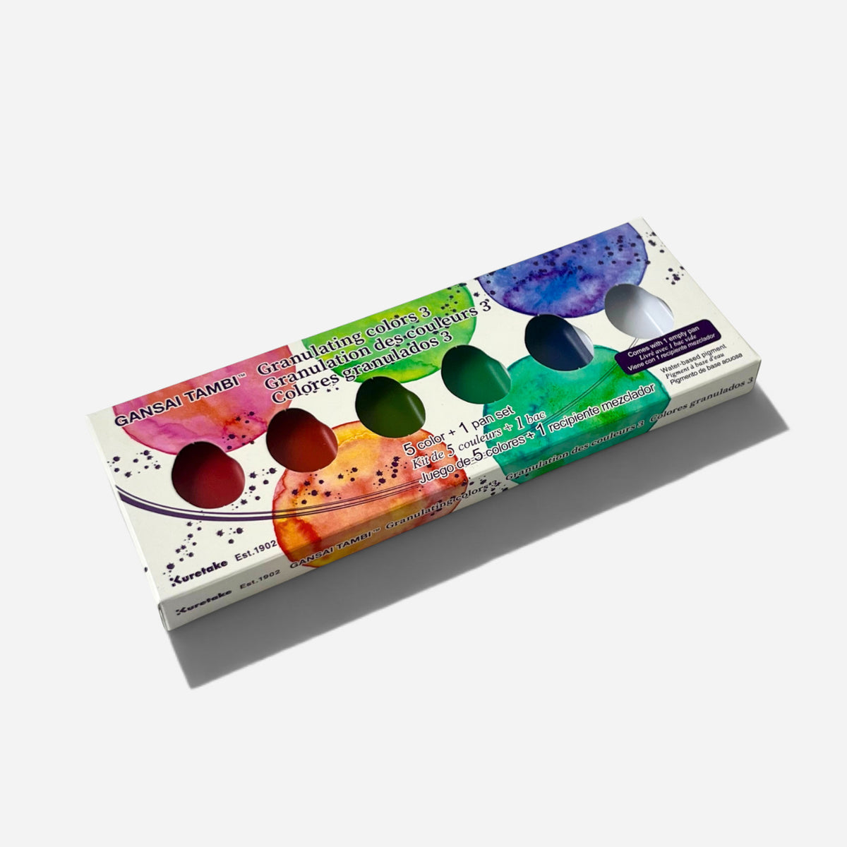 Kuretake Gansai Tambi™️ Granulating Watercolour Set III Lunar Colours