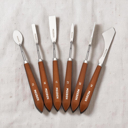 MEEDEN Premium Spatula Palette Knife Set 6