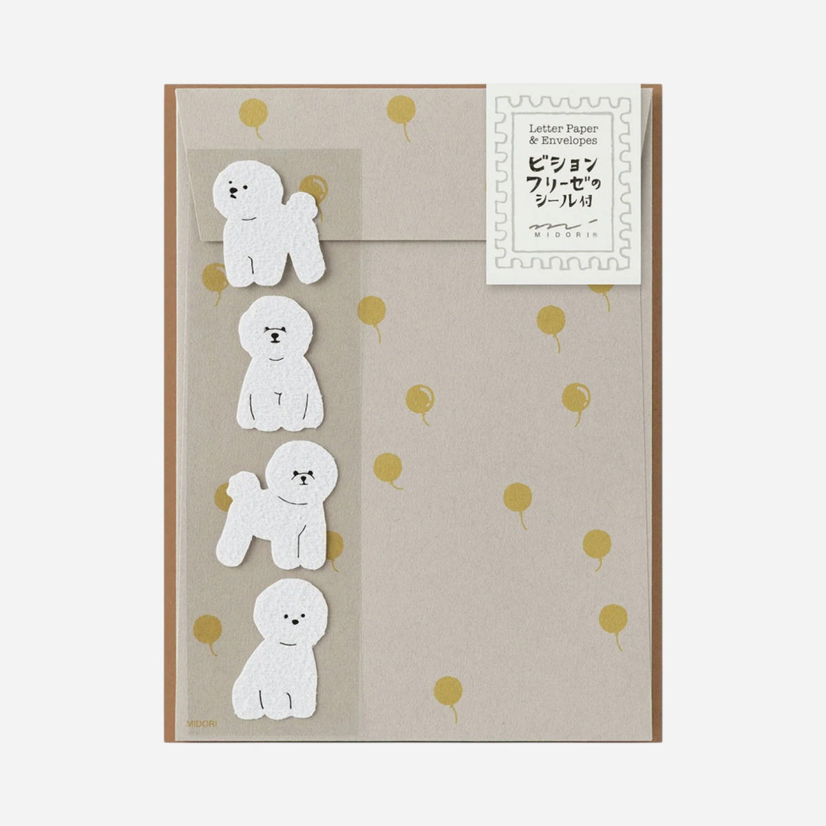Midori® Letter Set Fluffy Animal Letter Sets