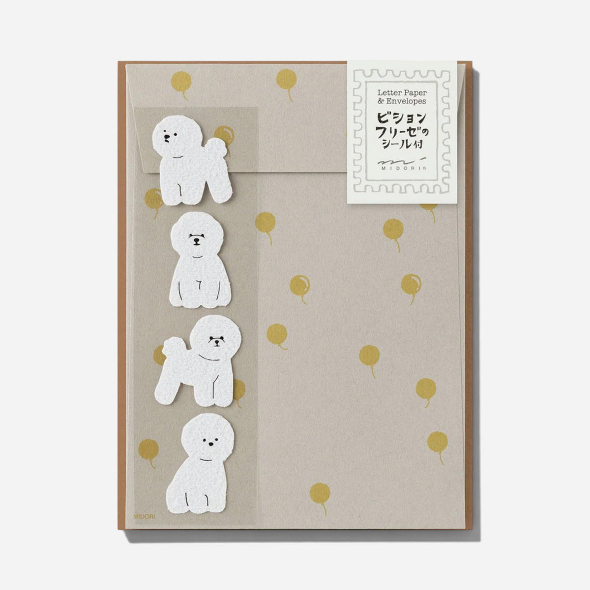 Midori® Letter Set Fluffy Animal Letter Sets