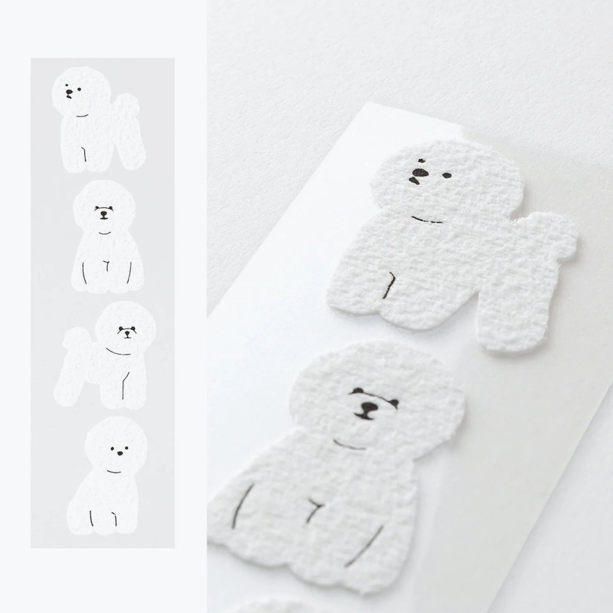 Midori® Letter Set Fluffy Animal Letter Sets