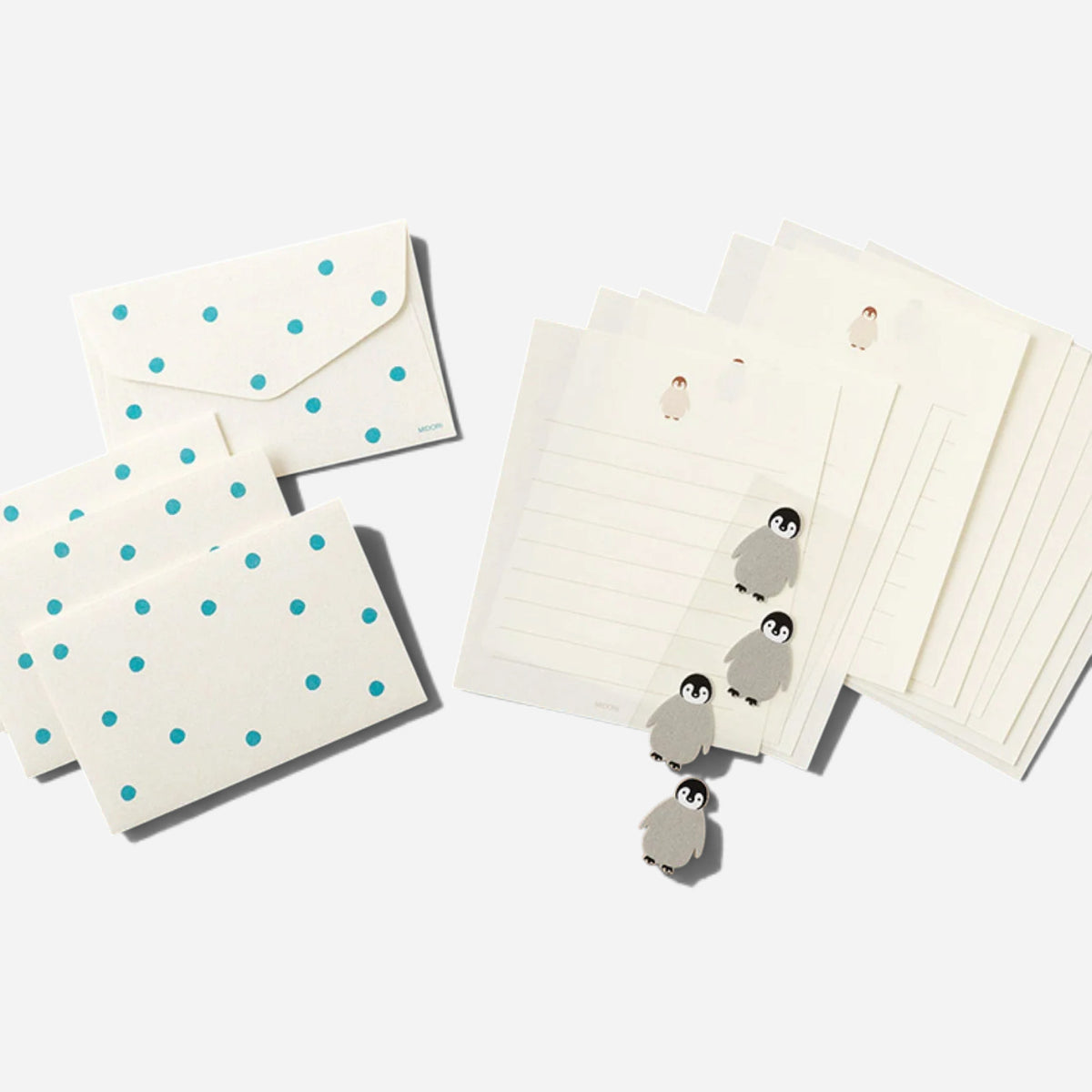 Midori® Letter Set Fluffy Animal Letter Sets