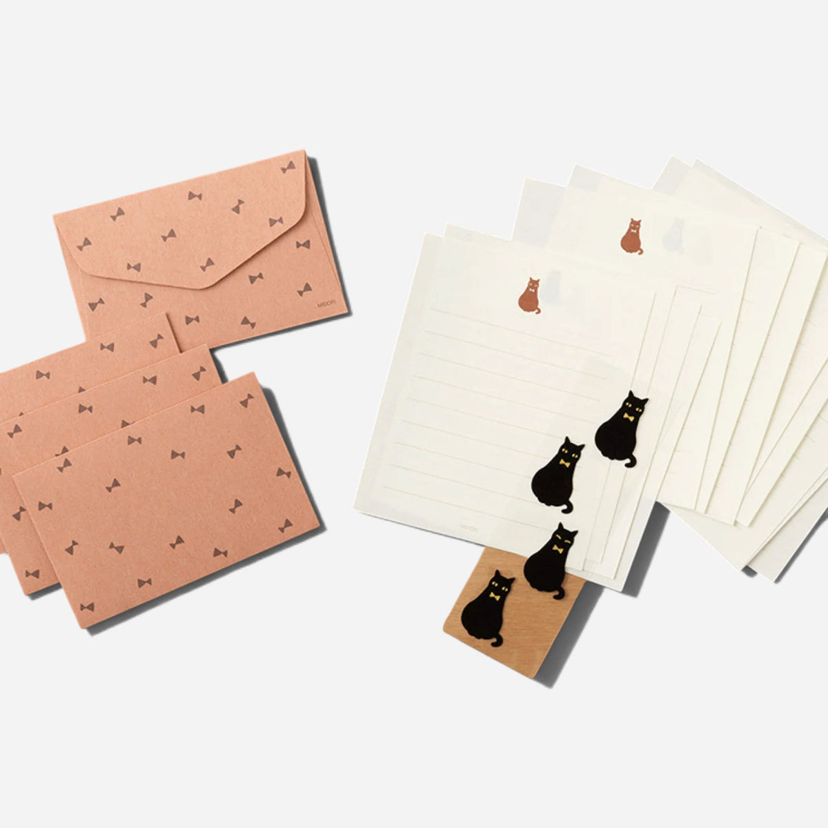 Midori® Letter Set Fluffy Animal Letter Sets