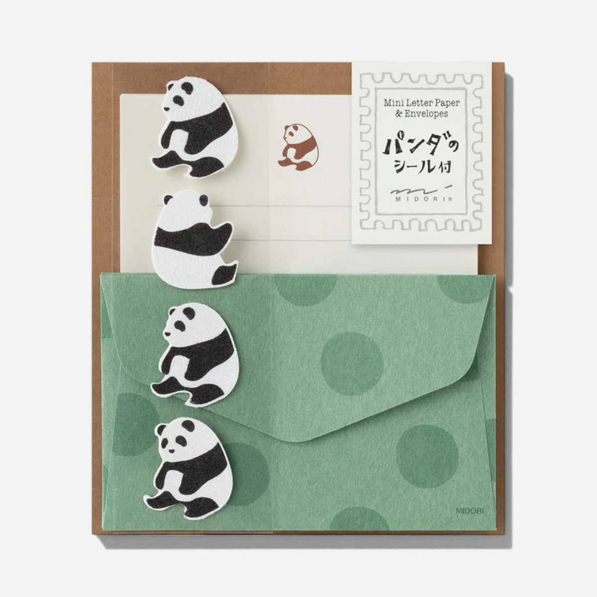 Midori® Letter Set Fluffy Animal Letter Sets