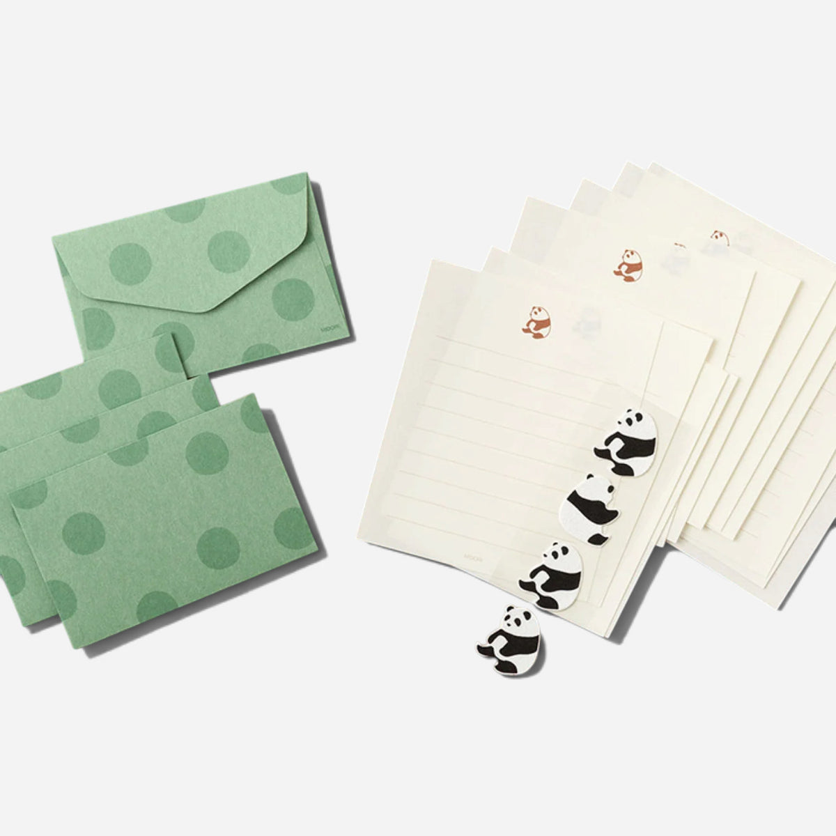Midori® Letter Set Fluffy Animal Letter Sets