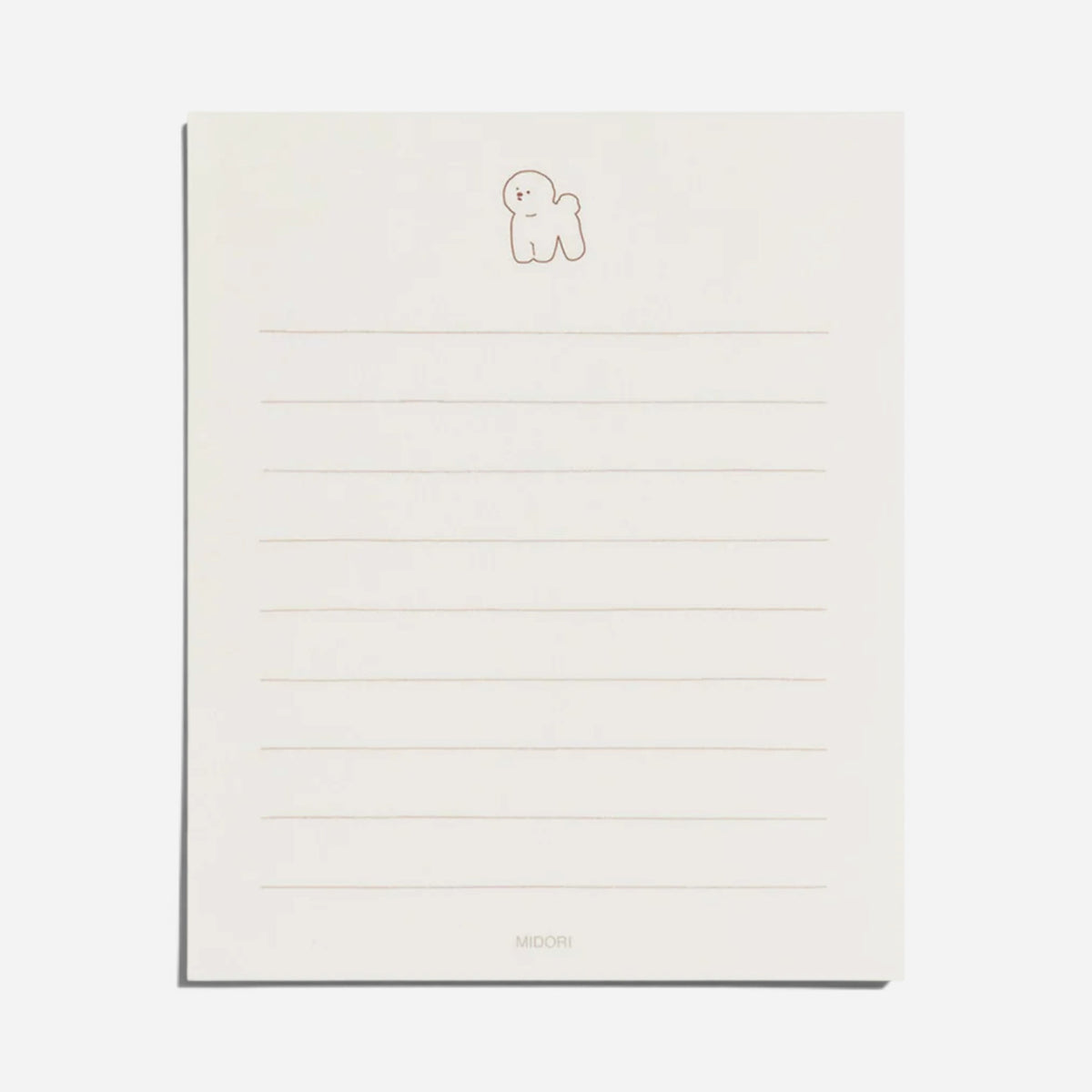 Midori® Letter Set Fluffy Animal Letter Sets