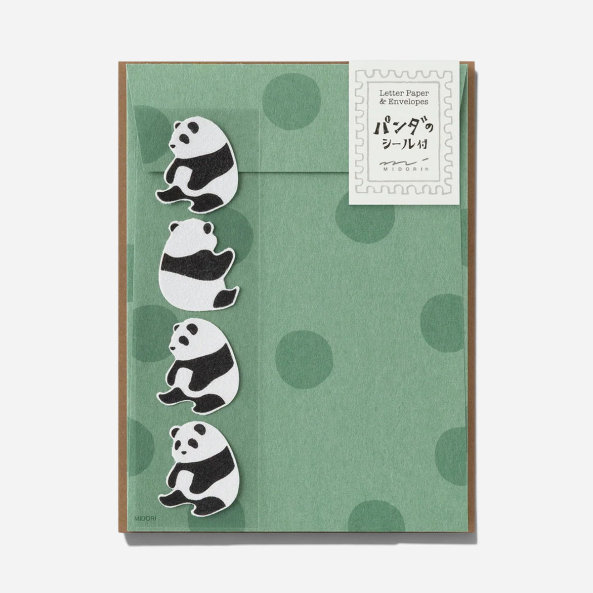 Midori® Letter Set Fluffy Animal Letter Sets