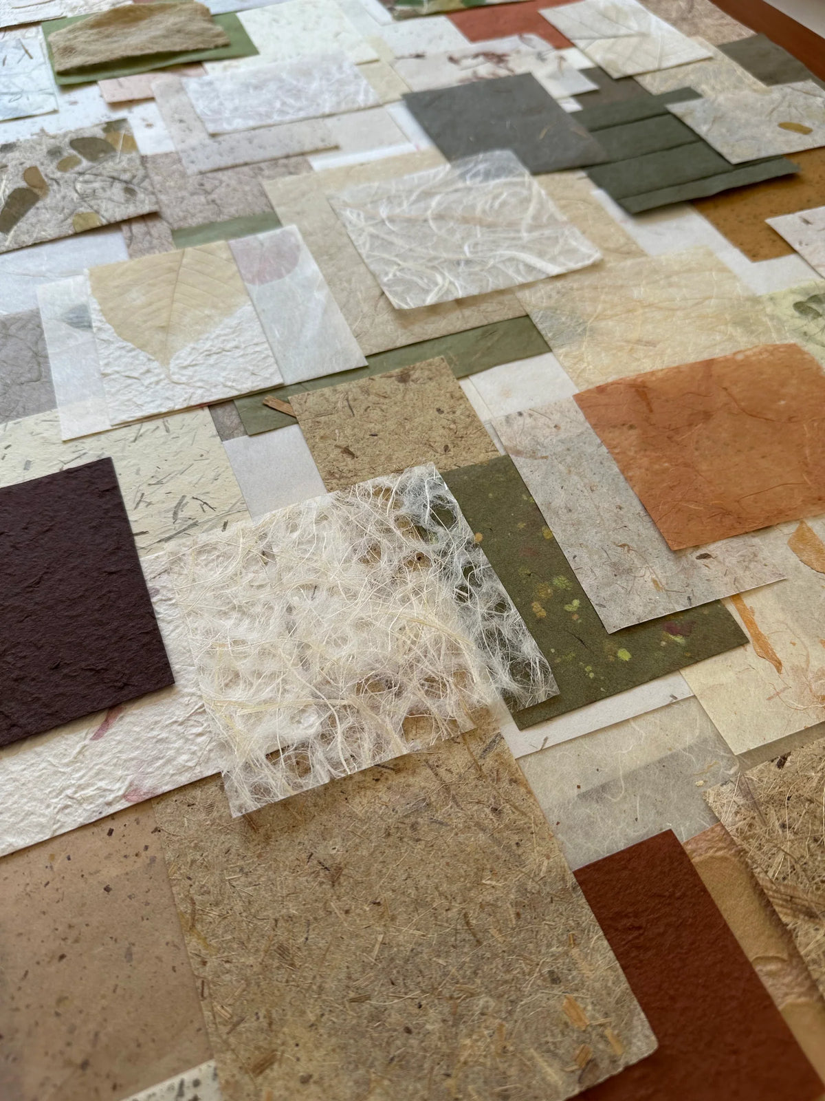 Kozo Studio Mulberry Paper Scrap Pack (100 Pieces) - Garden Grove