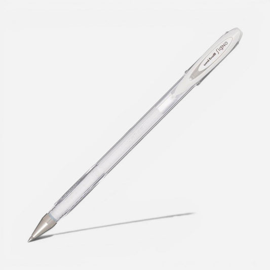 Uni-ball Signo White Gel Pen Fine UM120AC